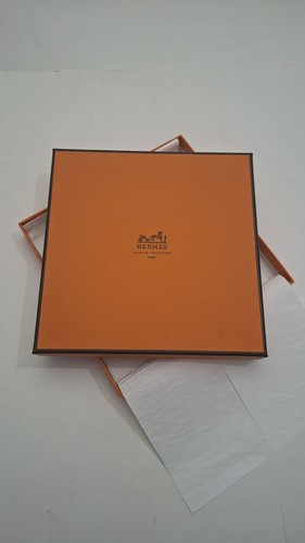 Hermes vintage silk scarf box - hermes,