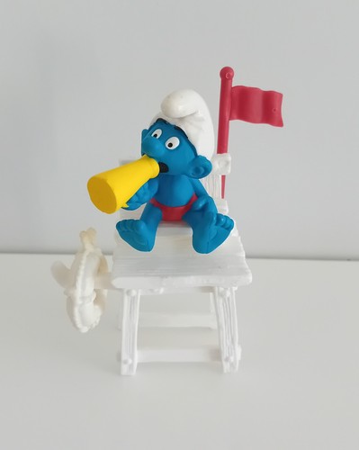 Schtroumpf sauveteur schleich - schtroumpf,