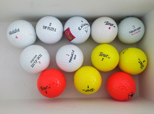 Lot balles golf blanche - lot,
