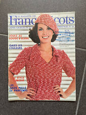 revue FRANCE TRICOTS Georges Picaud N°40 01/1976 pulls de printemps  D59
