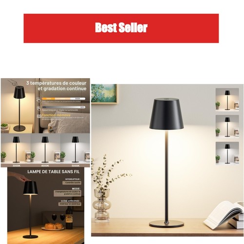 Lampe chevet tactile led - de,