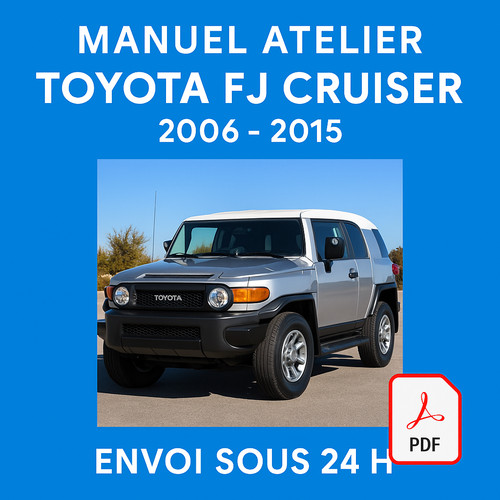 Manuel atelier toyota - toyota, fj