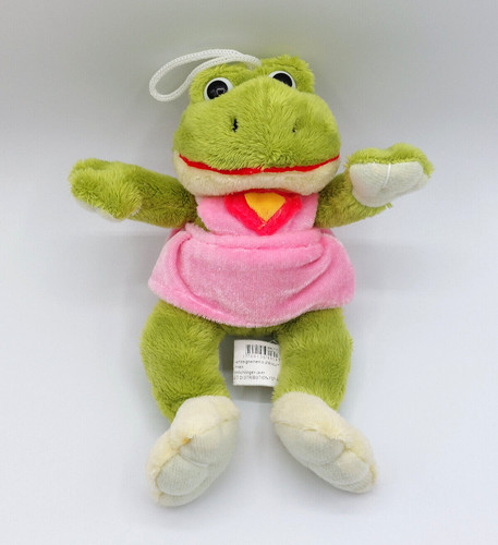 Peluche doudou grenouille - , vert