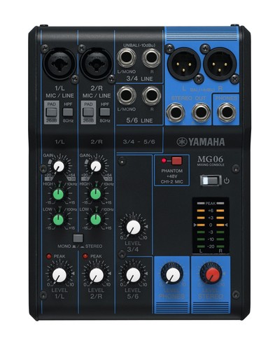 Yamaha mg06 channel mixing - yamaha,