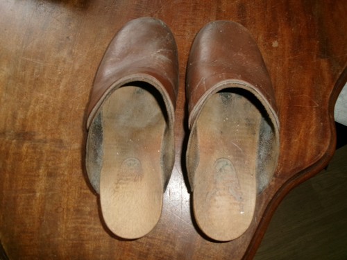 Ancienne paire sabots - ancienne, en
