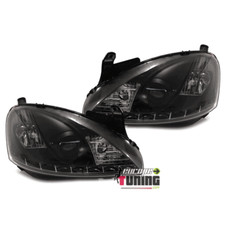 PHARES DRL DIURNES NOIRS