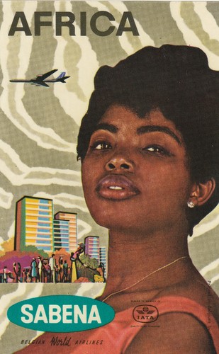 Sabena belgium airline africa - sabena,