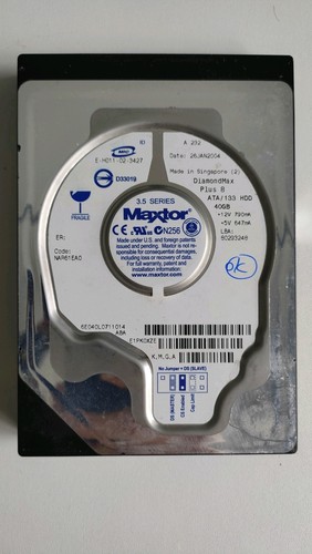 Maxtor diamondmax plus - 8,