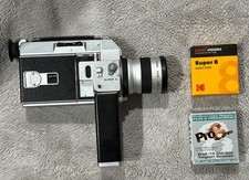  Canon 814 Super 8 Movie Camera  By Pro 8mm with 2x film 500T 