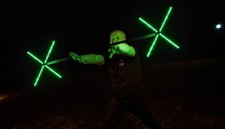 Personnel d'art LED Flow -