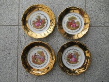 4 ASSIETTES à DESSERT