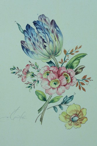 Beau tableau ancien jeté - beau,