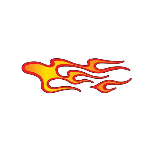 Set autocollants flamme - set, d’autocollants
