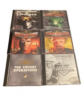 Six (6) Command & Conquer PC-CD RTS Games • Westwood/EA (1995-2000) • Excellent