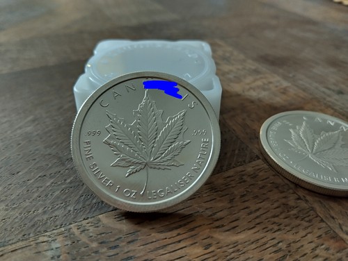 Pièce argent 1oz - d’argent, 0.999