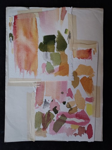 Jolie peinture abstraite - jolie,