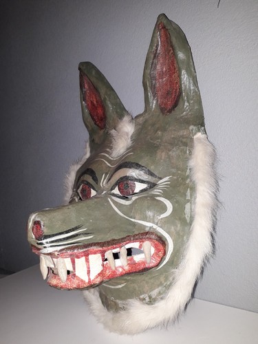 Masque loup - de,
