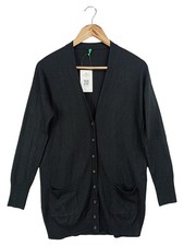 UNITED COLORS OF BENETTON Gilet Femme Noir Classique (EU 36)