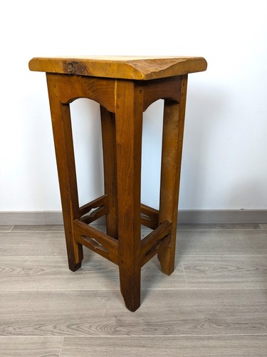 Brutalist solid wood seellette - wood,