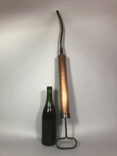 ANTIQUE TOOL HUGE GREASE/OIL PUMP Long Mechanic Railway. 83 cm