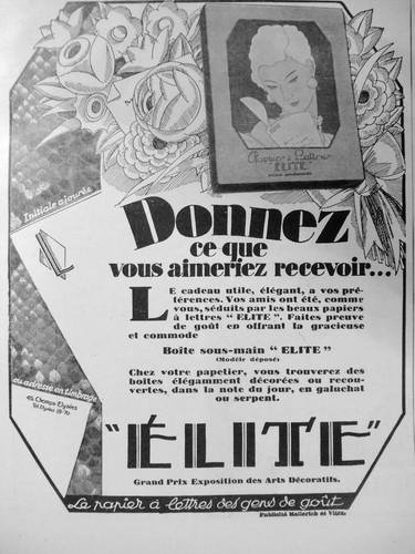 Publicité papiers lettres - publicitÉ,