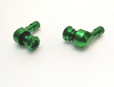 2x valve coudée vert KAWASAKI
