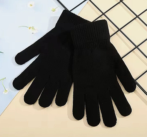 Gants hiver noirs - gants,