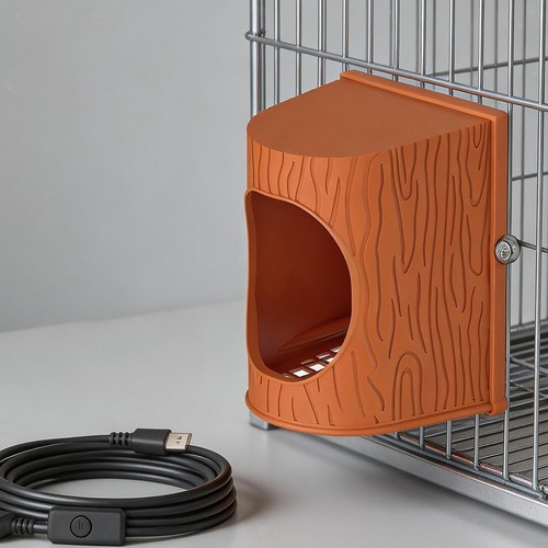 Nichoir compact chauffant - nichoir, et