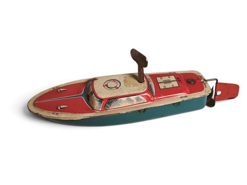 Bateau jouet ancien marque - jouet, de