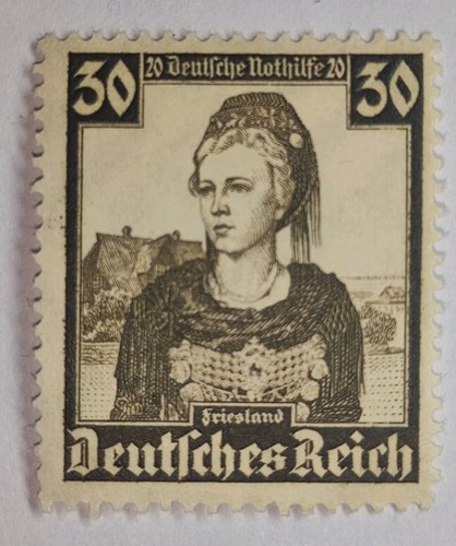 Timbre empire allemand 1935 - timbre,