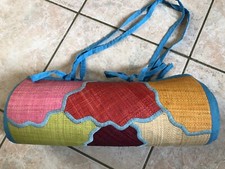 Canisse Réunionnaise- Tapis de Paille pour la Plage- Pliable En Sac - Natte