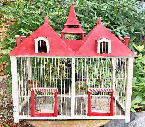 Ancienne grande cage - grande,