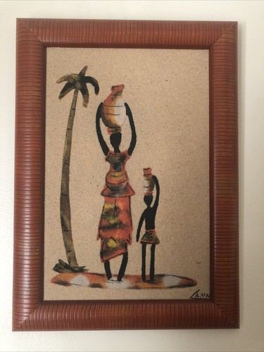 Très joli tableau sable sur - sable,