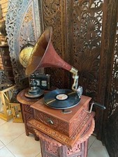 Ancien phonographe fonctionnel