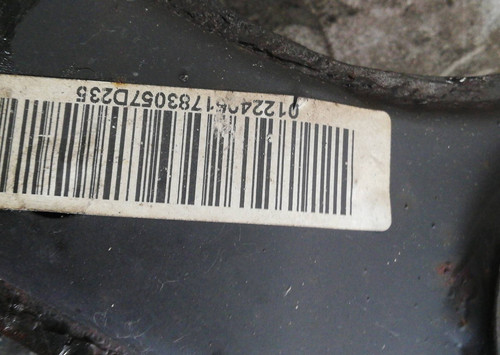 Bras oscillant suspension - de,