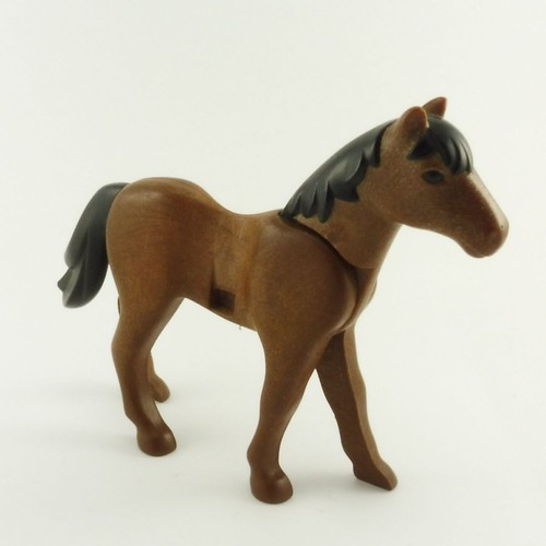 3867 playmobil cheval marron - playmobil,
