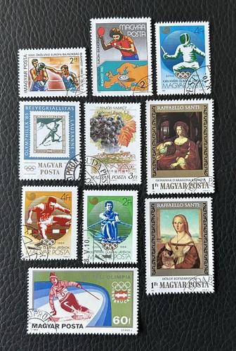 Lot timbres anciens de - 10,