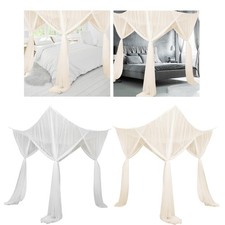 Rideau de lit à baldaquin à