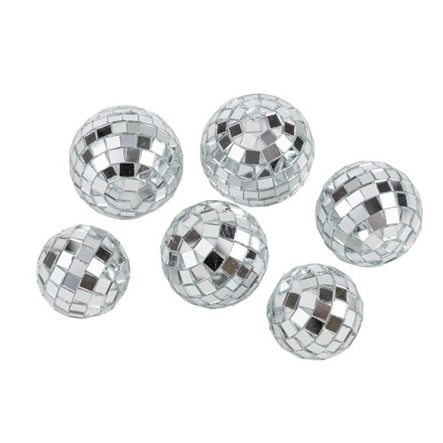 Boules facettes miroir - À,