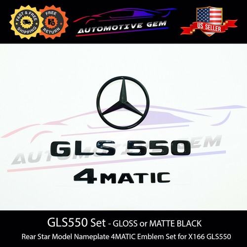 Gls550 4matic rear star emblem - star,