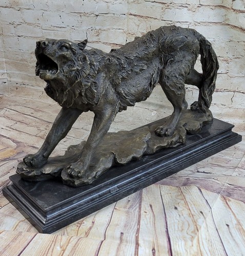 Statue bronze meute - bronze, de
