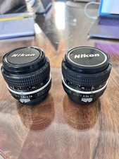 Lot de 2 objectifs photo Nikon