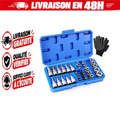 Coffret douilles embouts - coffret,