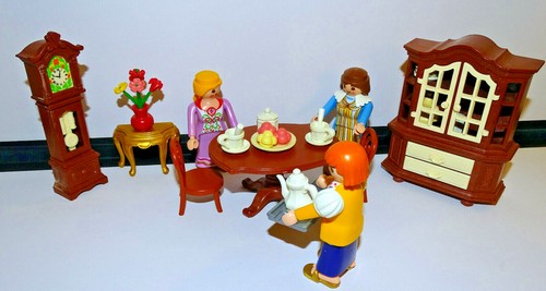 Playmobil salon heure du - salon,