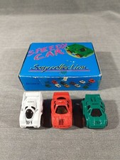 Sony Collection Speedy Car Micro Friction Machine Car Lot of 3 Plus Box
