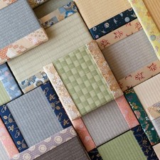 Tatami décoratif « Oitemite » taille S entièrement fait à la main au Japon...