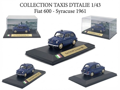 Taxi fiat 600 syracuse 43 - fiat,