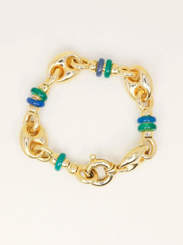 Bracelet chaine maille - bracelet,