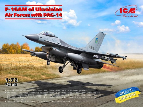 Icm kit avion 16 am - kit,