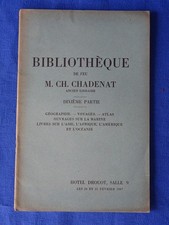 BIBLIOTHEQUE DE FEU M. CH